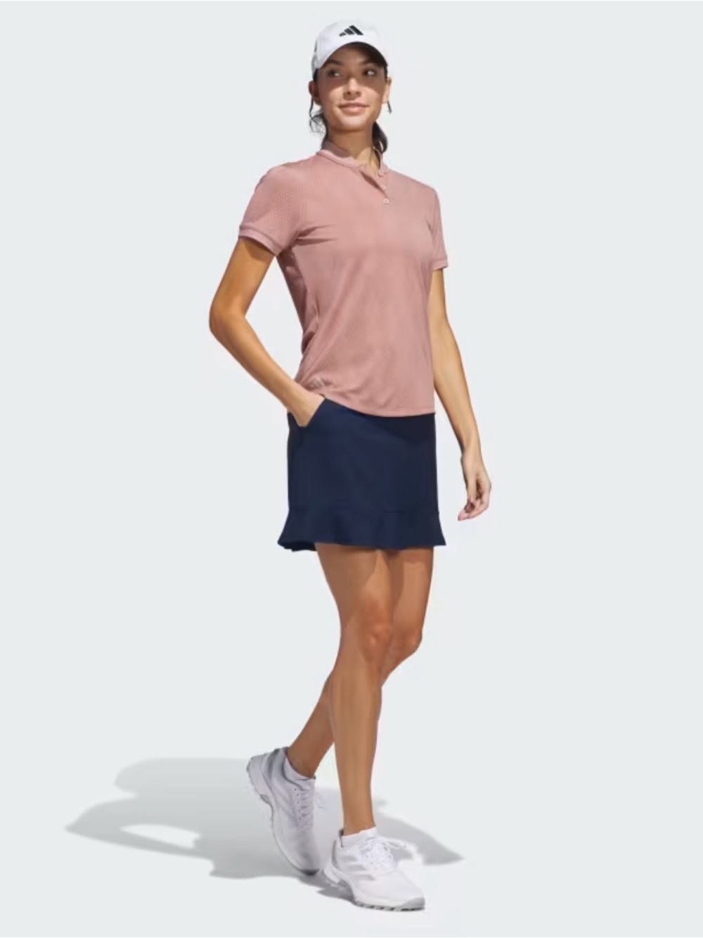 🆕 ADIDAS Navy Frill Golf Skort NWT